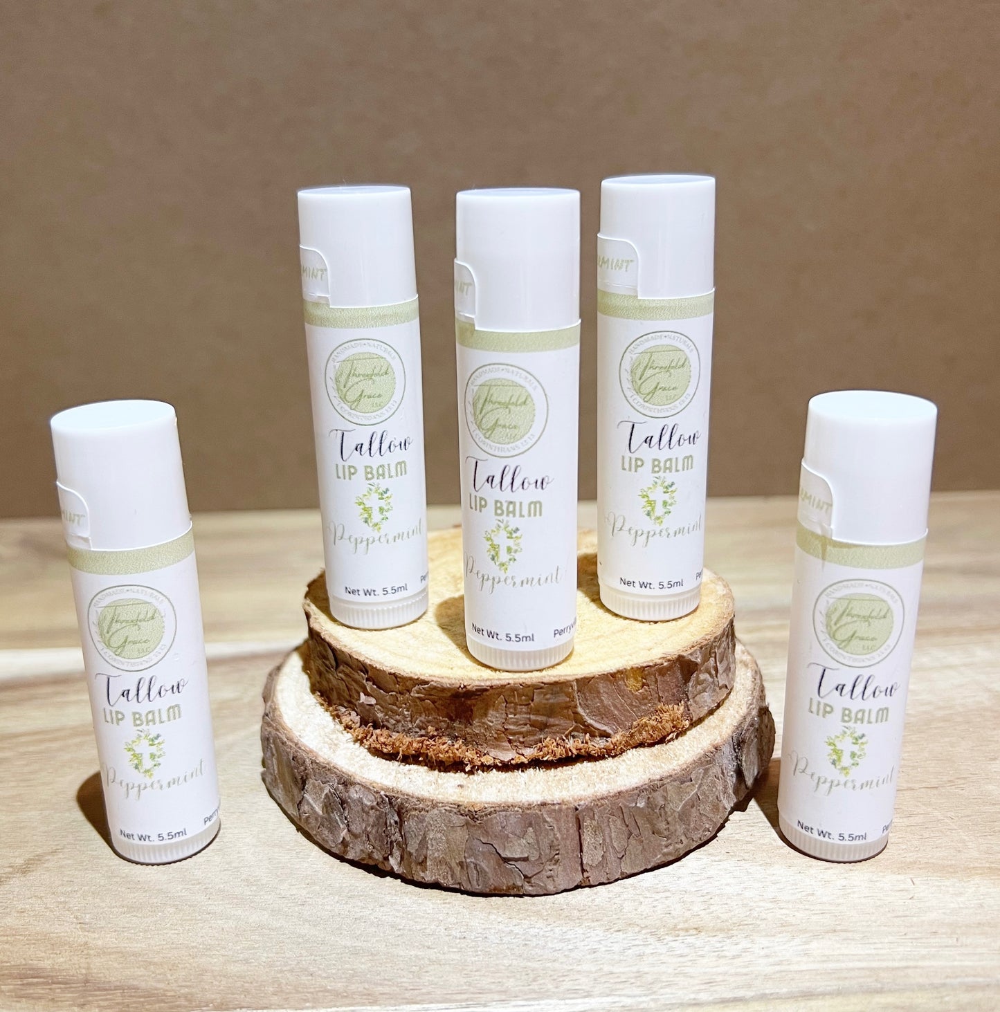 Peppermint Tallow Lip Balm