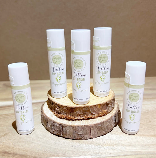 Peppermint Tallow Lip Balm