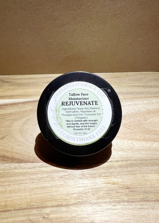 “Rejuvenate” Face Moisturizer 2oz