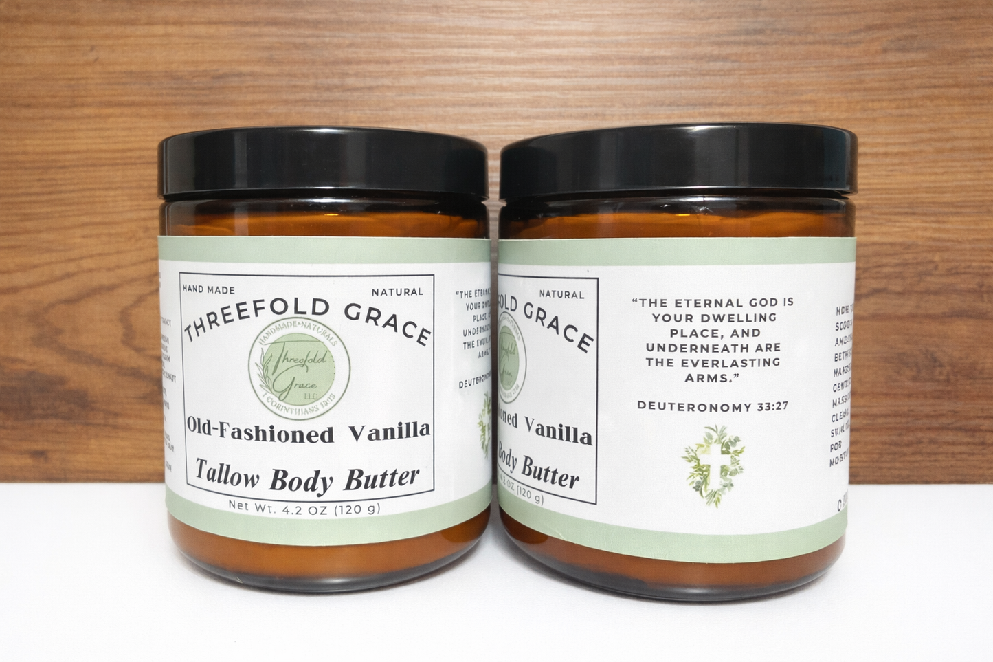 Old Fashioned Vanilla Body Butter (Lamb Suet)