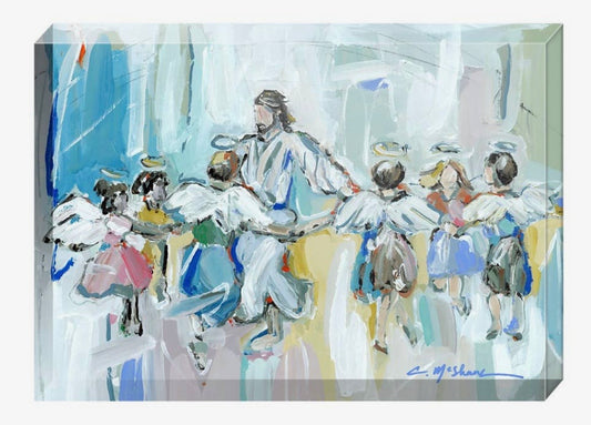 Dancing with Jesus” acrylic block