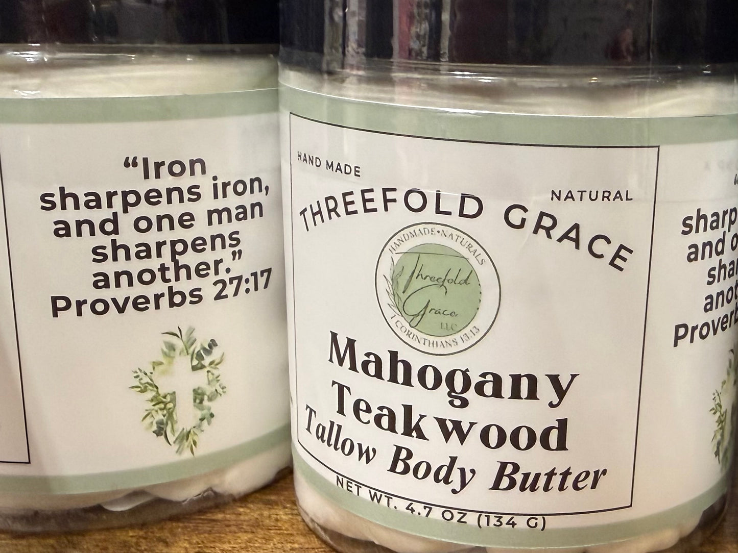 Mahogany Teakwood Tallow Body Butter