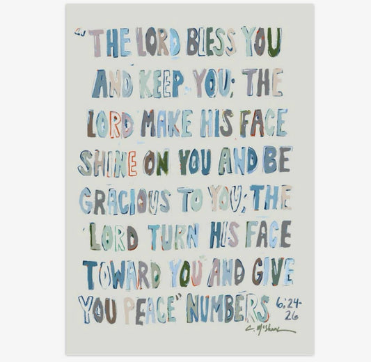 “Bless You” Framable Card