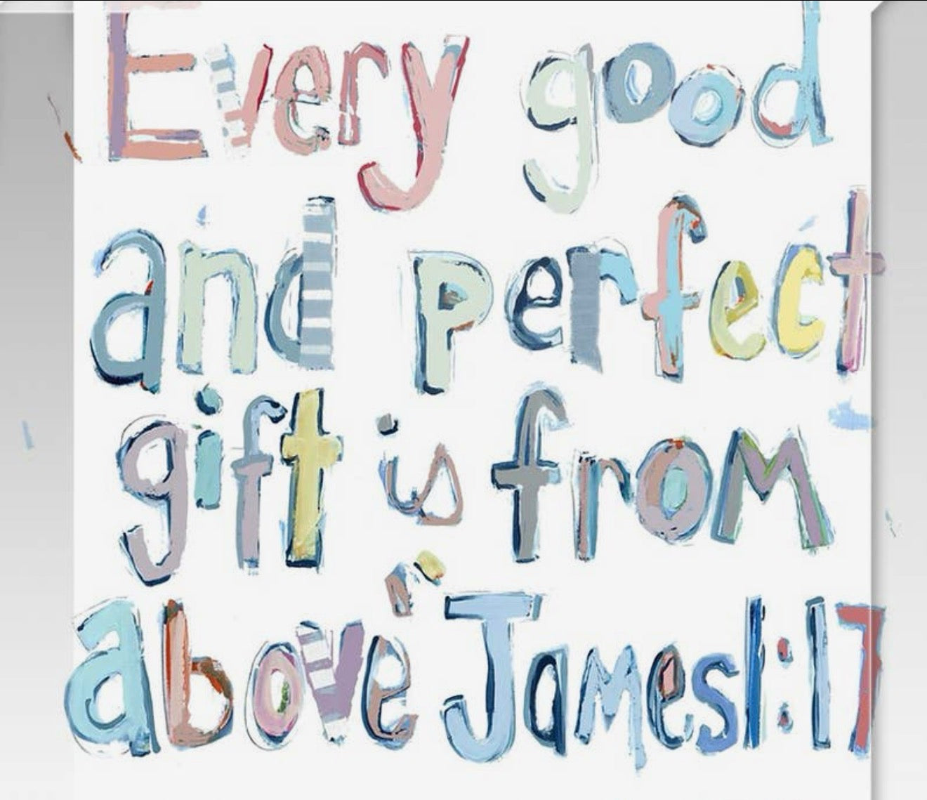 James 1:17 Acrylic Shelfie