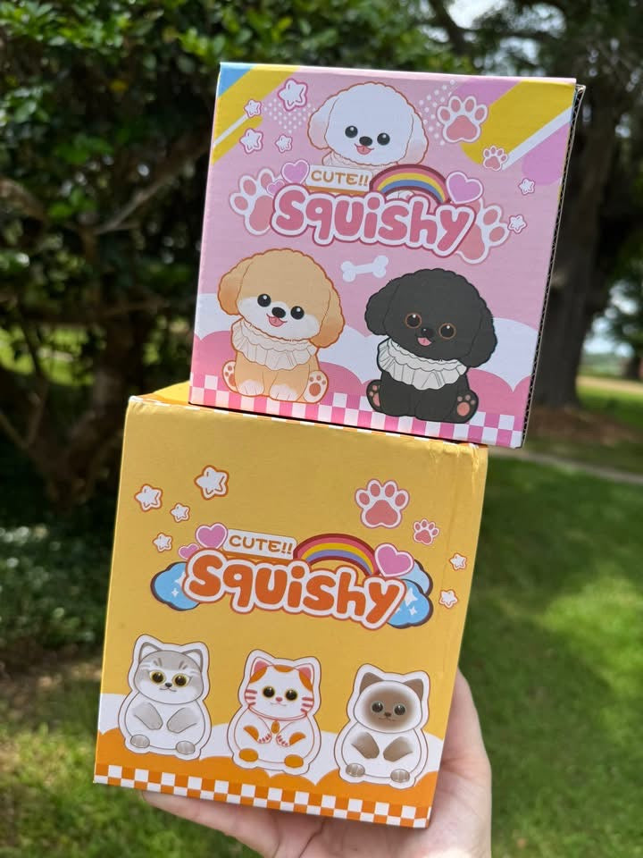 Assorted Large Cat or Dog Plush Squishy