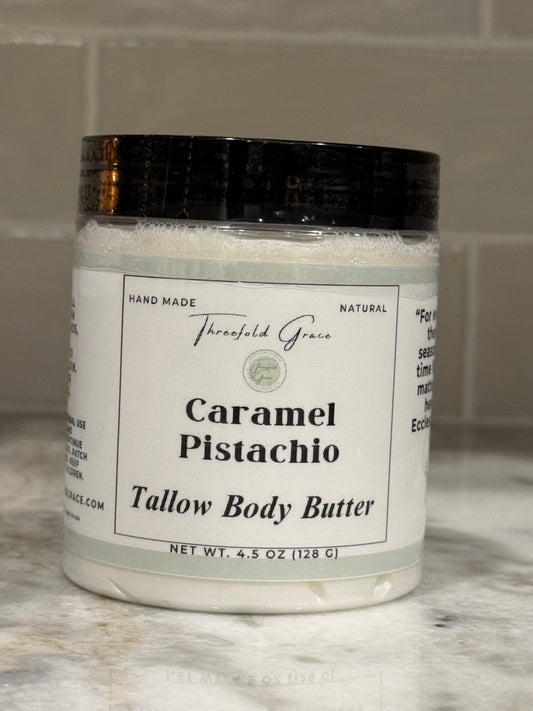 Caramel Pistachio Tallow Body Butter