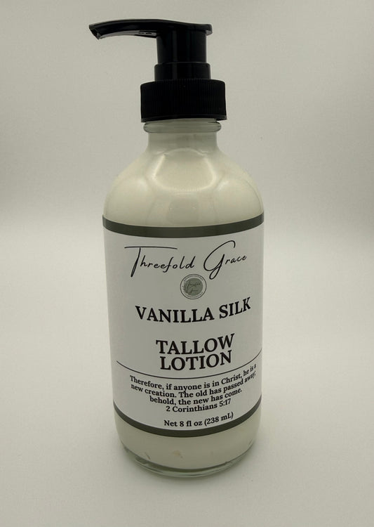 Vanilla Silk Tallow Lotion