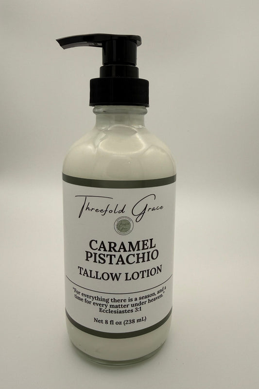 Caramel Pistachio Tallow Lotion