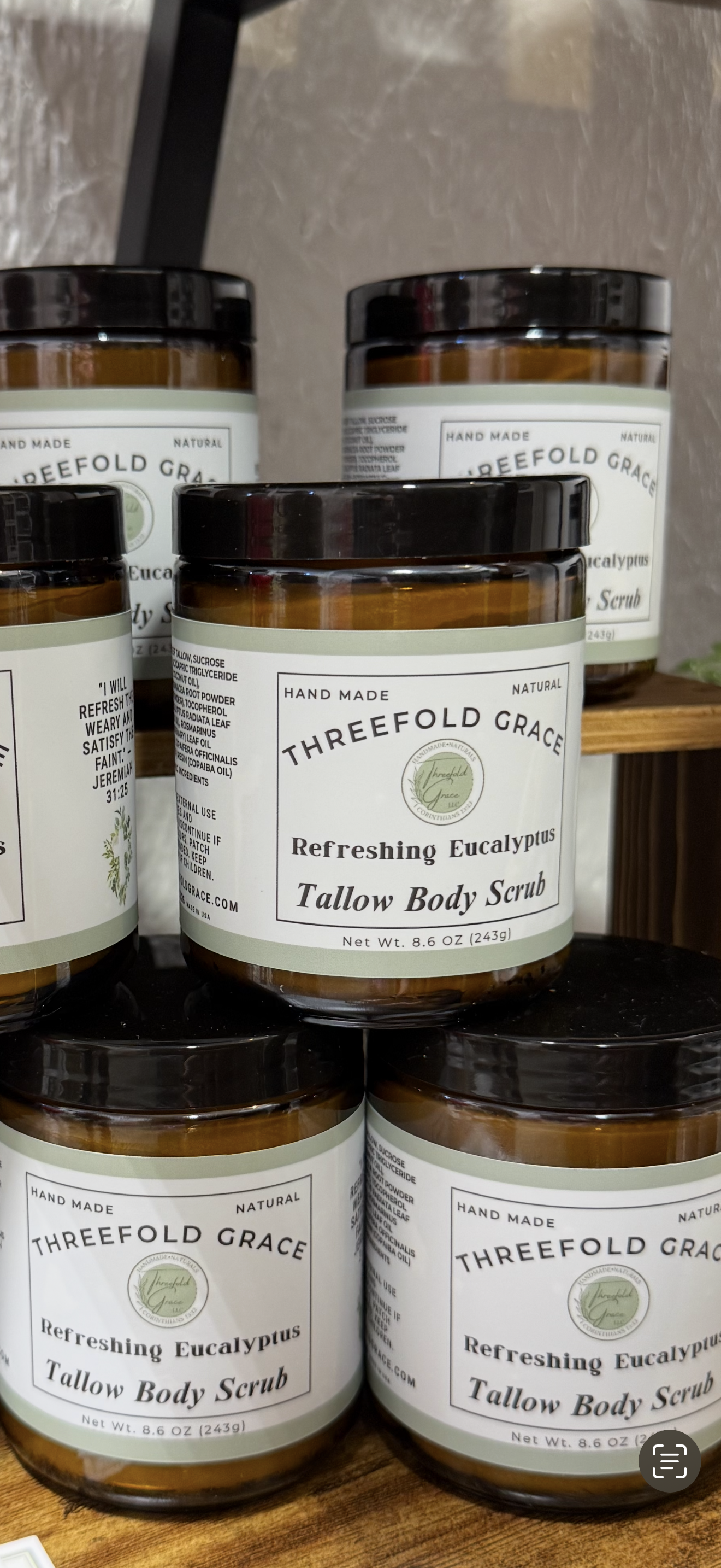 Refreshing Eucalyptus Body Scrub