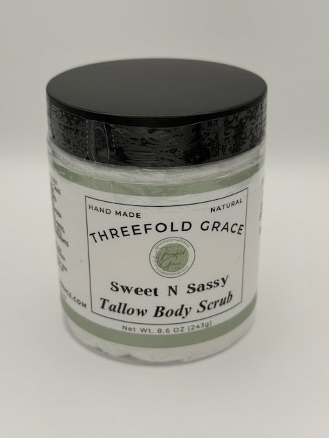 🍉 Sweet N Sassy Tallow Body Scrub