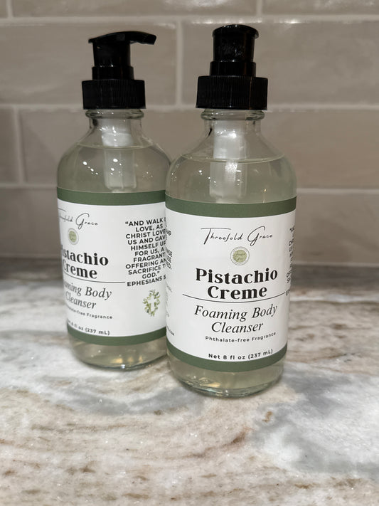 Pistachio Creme (Foaming Body Cleanser)